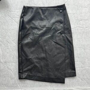 Ann Taylor Factory Faux Leather Skirt